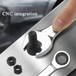 Combination Ratchet Wrench with Flexible Head Dual-purpose Ratchet Tool - Image 4