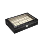 24 Bit PU Leather Watch Storage Box Display Box - Image 2