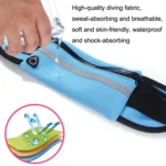 3PCS Outdoor Sports Large Capacity Portable Sweatproof Waist Bag - Image 4