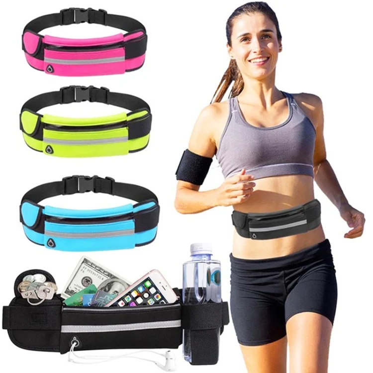 TBD0602486901_B6.webp 3PCS Outdoor Sports Large Capacity Portable Sweatproof Waist Bag - Image 7
