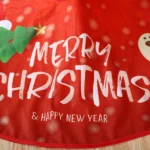 Christmas Tree Skirt Carpet Tree Bottom Cover Cloth Mat - Image 3