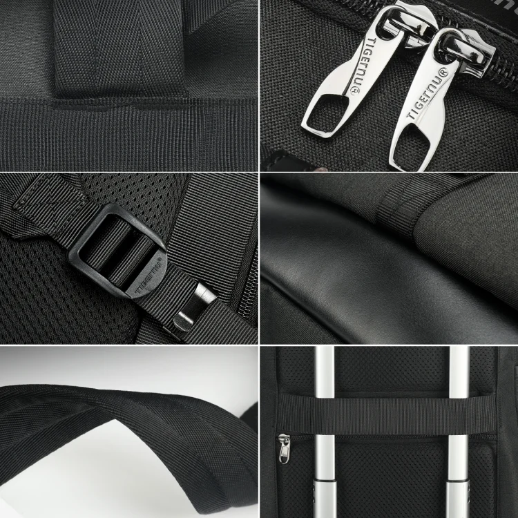 TBD0602489101_B5.webp Tigernu T-B9023 Casual Business Men Backpack Simple Laptop Computer Bag - Image 6