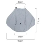 Universal Baby Stroller Accessories Sun Shade Cover With Visible Sunroof - Image 3