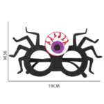 Halloween Decoration Funny Glasses Party Skeleton Spider Horror Props - Image 6