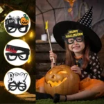 Halloween Decoration Funny Glasses Party Skeleton Spider Horror Props - Image 4