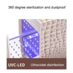 Dustproof Blue Light Disinfection Nail Polisher Storage Box - Image 4