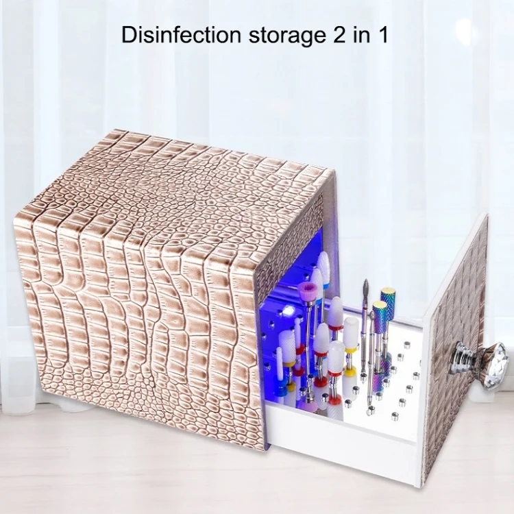 TBD0602494001_B5.webp Dustproof Blue Light Disinfection Nail Polisher Storage Box - Image 6