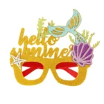 3 PCS Happy Birthday Theme Party Glasses Photo Decoration Prop, Shape: