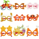 3 PCS Happy Birthday Theme Party Glasses Photo Decoration Prop, Shape: - Image 2