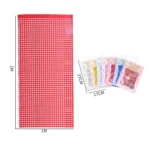 2 PCS Laser Square Rain Curtain Birthday Party Background Decoration - Image 3