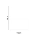 50 PCS Holiday Thank You Messages Greeting Cards - Image 3