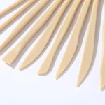 2 Sets 10 In 1  Imitation Wood Clay Sculpture Multi-combination Carving Knife Pottery Tool - Image 3