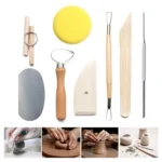 42 In 1 Clay Tool Hook Line Pen Pottery Carving Knife Set - Image 6