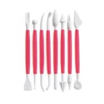 37 In 1 Pottery Tool Set Includes Carving Knife & Turntable & Brush & 96-hole Easel - Image 3