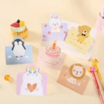 100 PCS Cute Cartoon Birthday Cards - Image 2
