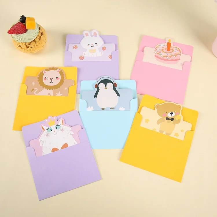 TBD0602507701_B4.webp 100 PCS Cute Cartoon Birthday Cards - Image 5
