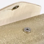 Simple Square Pleated Ladies Dinner Party Bag Bridesmaid Bridal Wedding Banquet Bag - Image 5