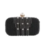 Ladies Rhinestone Evening Bag Commuter Bag Clutch Chain Shoulder Bag - Image 2