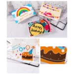 40 PCS Hand Drawn Children Birthday Card - Image 5