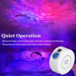 WiFi Graffiti Smart Circular Star Projection Light Home Theater Atmosphere Light - Image 5