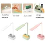 TD6 Student Mobile Phone Holder Pen Holder Eye Protection USB Desk Lamp - Image 7