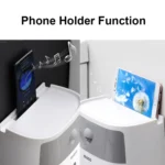 ECOCO E1804 Toilet Multifunctional Double-layers Tissue Rack - Image 7