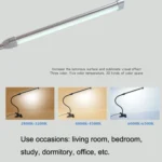 USB Clip Lamp Student Eye Protection LED Dimmable Desk Light - Image 7