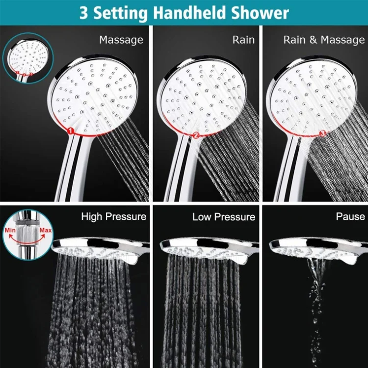 TBD06025195_5.webp Pressurized Water-Saving Top Spray Handheld Dual Shower Set - Image 6