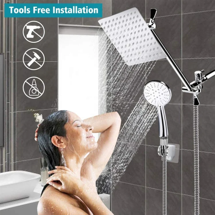 TBD06025195_6.webp Pressurized Water-Saving Top Spray Handheld Dual Shower Set - Image 7