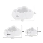 2 PCS Cloud DIY Mirror Silicone Mold, Specification: Large - Image 3