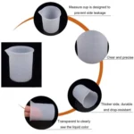 10 PCS Crystal Epoxy Silicone With Scale 100ml Measuring Cup - Image 4