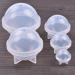 Crystal Epoxy Ball Silicone Mould DIY Handmade Jewelry Sphere Making Mould - Image 2
