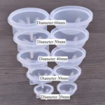 Crystal Epoxy Ball Silicone Mould DIY Handmade Jewelry Sphere Making Mould - Image 3