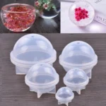 Crystal Epoxy Ball Silicone Mould DIY Handmade Jewelry Sphere Making Mould - Image 4
