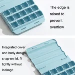 Silicone Ice Box Home-made Complementary Food Ice Hockey Mold - Image 3