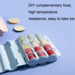 Silicone Ice Box Home-made Complementary Food Ice Hockey Mold - Image 5