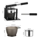 Household Manual Squeeze Fruit And Vegetable Juicer - Image 3