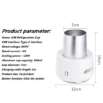 Car Mini Refrigerator Portable Household Freezer Refrigeration Cup - Image 7