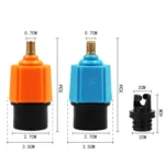 For Paddle Kayak Surfboard Valve Adapter Car Pump Conversion Head - Image 2