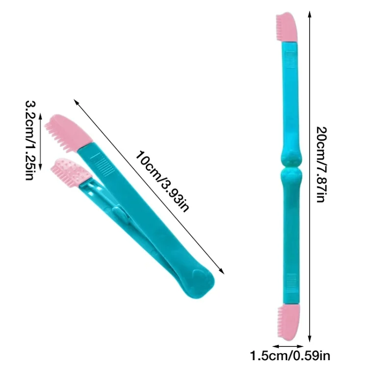 TBD0602533401_B2.webp Cat Eye Brush Pet Eye Cleaner Cat Hair Knot Brush - Image 3
