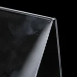 2 PCS Acrylic Display Stand Transparent Book Shelf Photo Frame Holder - Image 6