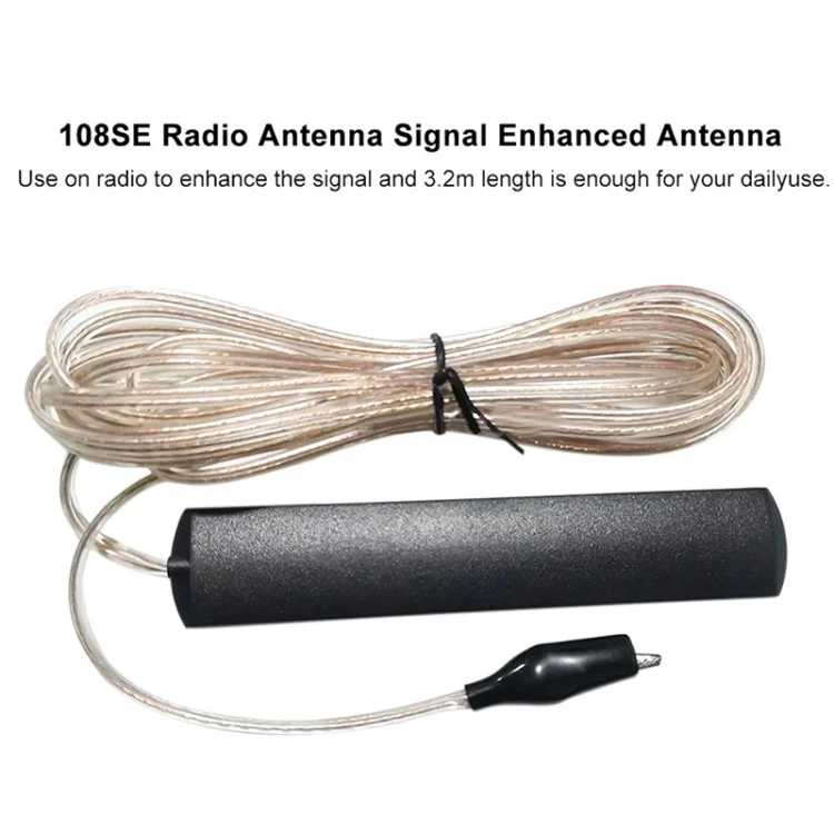 TBD06025402_3.webp ANT-108SE Home AV Amplifier Alligator Clip Radio Boost Antenna - Image 4