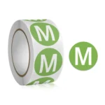 10 PCS Clothing Shoes & Hats Size Model Label Round Sticker