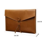 S121 Leather Wear-resistant Business Briefcase - Image 3