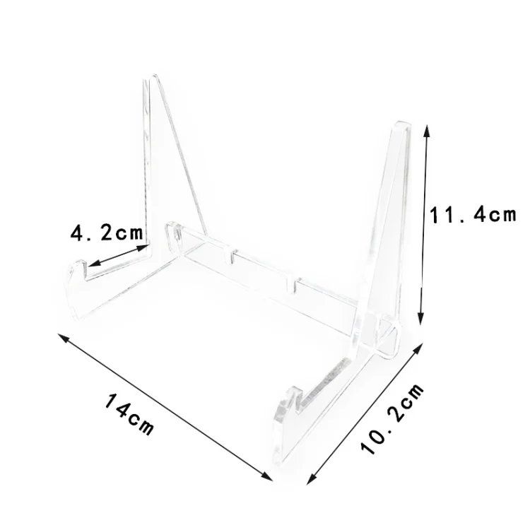 TBD06025437_1.webp Acrylic Bookshelf Transparent Book Display Stand  Magazine Picture Frame Stand - Image 2