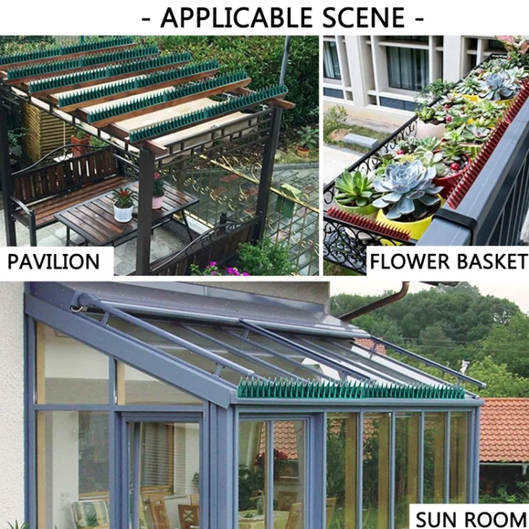 TBD0602548301_B5.webp Plastic Bird Repellent Thorns Fence Anti-climb Nails - Image 6