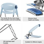 304 Stainless Steel Anti-Scaling Clamp Kitchen Takes Bowl Holder - Image 3