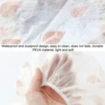 Waterproof Shower Hat Adult Women Bathing Hair Cover Anti-fume Hair Cover - Image 4