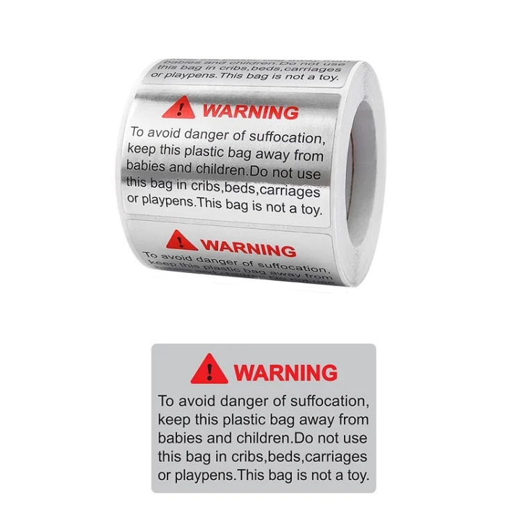 Warning That Opening This Package Will Bring Great Happiness Sealing Sticker