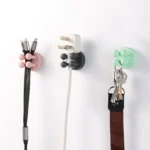 Nail-free Silicone Seamless Paste Hook Toothbrush Storage Rack - Image 6